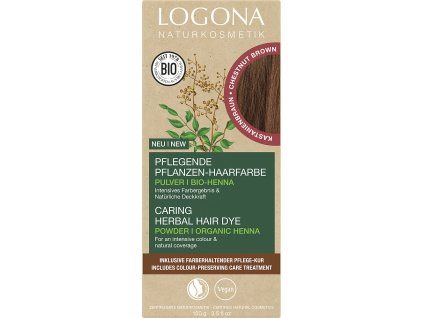 Logona Prášková farba na vlasy Chestnut Brown