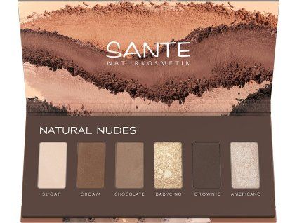Minerálne očné tiene Palette NATURAL NUDES