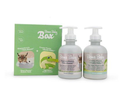 Bema Baby KIDS KIT: Pena do kúpeľa “Sweet Moments" + krém "Soft Velvet"