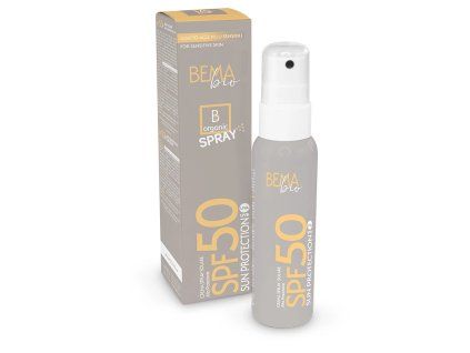 BemaBio opaľovací krém v spreji SPF50