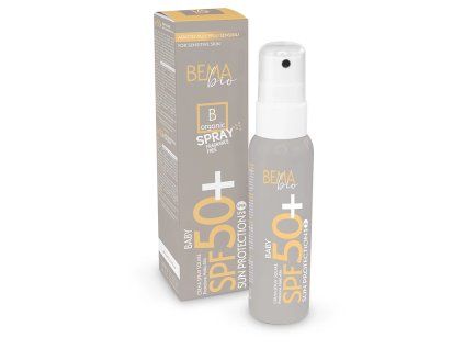 BemaBio opaľovací krém Baby Sun pre deti v spreji SPF50