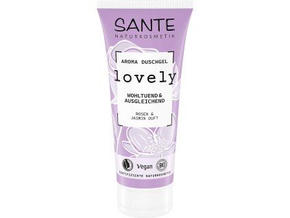 LOVELY Aroma sprchový gél ruža a jazmín