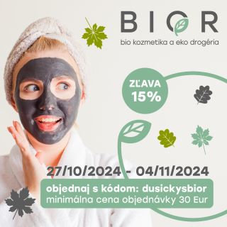 🎉A je to tu! Využite túto jedinečnú možnosť na nákup tej najkvalitnejšej prírodnej certifikovanej kozmetiky a eko drogérie...